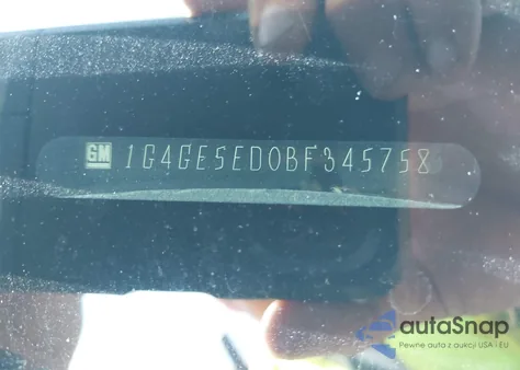 2011 Buick Lacrosse Cxs from USA, damaged, VIN 1G4GE5ED0BF345758